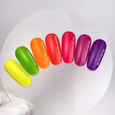 Colección Verano NAILSOFTHEDAY 7 esmaltes semipermanentes de colores veraniegos en caja bonita