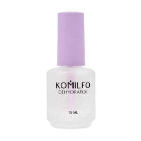 Dehydrator Komilfo Líquido para desengrasar la uña y mejorar la adherencia del producto, 15 ml