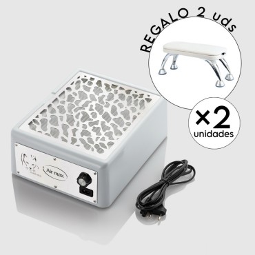 PACK 2 Aspiradores de mesa Panther-24 + 2 Apoyabrazos de REGALO AIR MAX