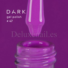 Gel Polish 047 DARK, esmalte semipermanente lila, 6 ml