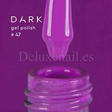 Esmalte Permanente Dark 47, Lila, 6 ml