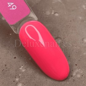 Esmalte Permanente Dark 49, Rosa chicle Neón, 6 ml