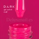 Esmalte Permanente Dark 49, Rosa chicle Neón, 6 ml