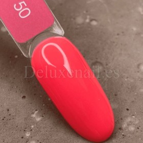 Esmalte Permanente Dark 50, Coral rosado neón, 6 ml