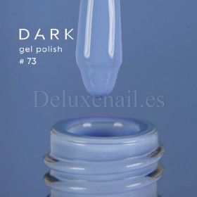 Gel Polish 073 DARK, esmalte semipermanente azul, 6 ml