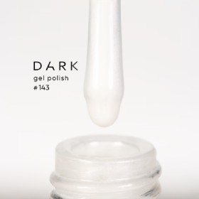 Esmalte Permanente Dark 143, Blanco perlado, 6 ml