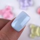 Liquid Polygel Bubble Gum 04 DE LA RO, polygel líquido de color azul bebé, 30 ml