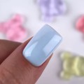 Liquid Polygel Bubble Gum 05 DE LA RO, polygel líquido de color azul cielo, 30 ml