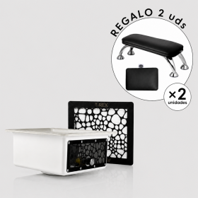 PACK Salón - 2 Aspiradores Integrables T-REX, 65W + 2 Apoyabrazos y 2 Apoyacodos de REGALO AIR MAX