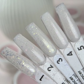 Colección Cloud Dancer Amokey DE LA RO - 5 geles constructores con efectos brillantes