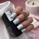Marshmallow Mousse 04 DE LA RO, esmalte semipermanente verde agua pastel, 12 ml