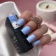 Marshmallow Mousse 06 DE LA RO, esmalte semipermanente azul pastel, 12 ml