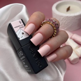 Marshmallow Mousse 09 DE LA RO, esmalte semipermanente coral pastel, 12 ml