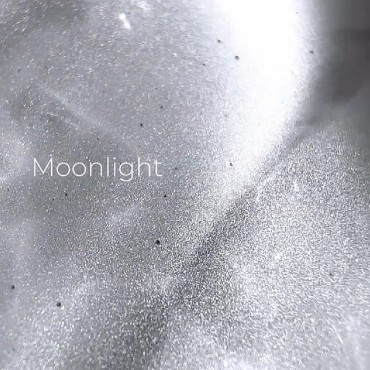 Moonlight Cat Eye DE LA RO, esmalte semipermanente ojo de gato plateado, 12 ml