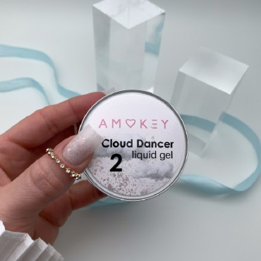 Colección Cloud Dancer Amokey DE LA RO - 5 geles constructores con efectos brillantes