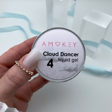 Colección Cloud Dancer Amokey DE LA RO - 5 geles constructores con efectos brillantes