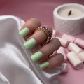 Marshmallow Mousse 01 DE LA RO, esmalte semipermanente pistacho pastel, 12 ml