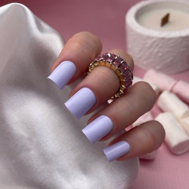 Marshmallow Mousse 07 DE LA RO, esmalte semipermanente lila pastel, 12 ml