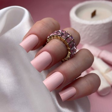 Marshmallow Mousse 09 DE LA RO, esmalte semipermanente coral pastel, 12 ml