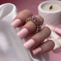 Marshmallow Mousse 09 DE LA RO, esmalte semipermanente coral pastel, 12 ml