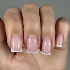 Pro Base Opal 02 DARK, base camuflaje, rosa con micro brillo rosa, 15 ml