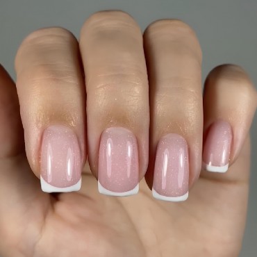 Pro Base Opal 02 DARK, base camuflaje, rosa con micro brillo rosa, 30ml