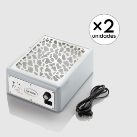 PACK 2 Aspiradores de mesa Panther-24 Air Max 66W, rejilla blanca