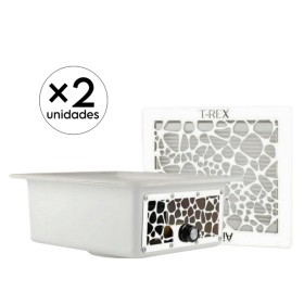 PACK Salón - 2 Aspiradores Integrables T-REX con rejilla blanca 65W AIR MAX