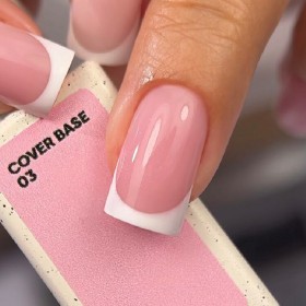 Cover Base 03 NAILSOFTHEDAY, base camuflaje, melocotón, 30 ml