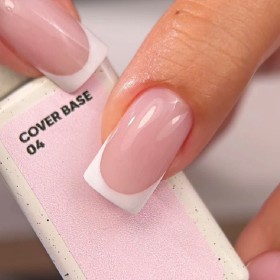 Cover Base 04 NAILSOFTHEDAY, base camuflaje, beige rosado, 10 ml