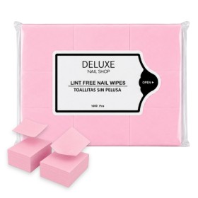 Toallitas densas sin pelusa 6x4, rosa, 1.000 uds (0,48€/100 uds)