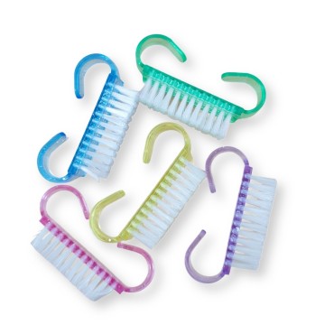 Pack de 5 Cepillos para manicura multicolor