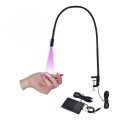 LED/UV Lámpara 10W con pedal para uñas y pestañas