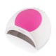 LED/UV Lámpara Sun 2C Original, 48 W, Blanco con almohadillas de goma