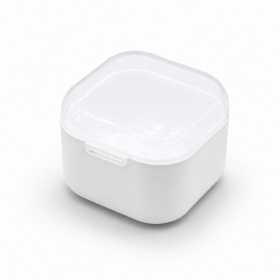 Contenedor plástico para desinfección y esterilización de fresas 150 ml, blanco