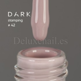 Esmalte Stamping Dark 42, Lila grisáceo, 10 ml