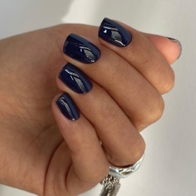 Esmalte Permanente Dark 188, Azul violeta oscuro, 6 ml