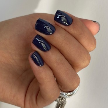 Esmalte Permanente Dark 188, Azul violeta oscuro, 6 ml