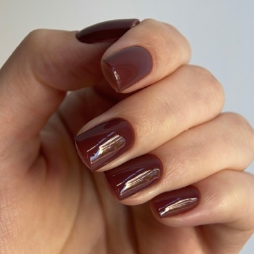 Esmalte Permanente Dark 190, Ciruela oscuro, 6 ml