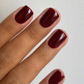 Esmalte Permanente Dark 191, Rojo borgoña, 6 ml