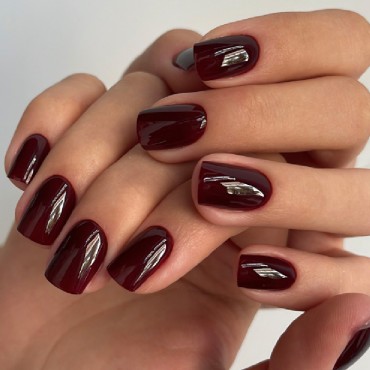 Esmalte Permanente Dark 192, Borgoña oscuro, 6 ml
