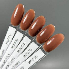 Mocco Top DARK, top sin pegajosidad beige oscuro con UV filtro, 10 ml