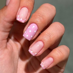 Gel Polish 001 DARK, esmalte semipermanente blanco, 6 ml