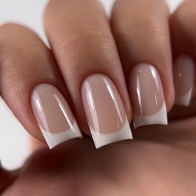 Gel Polish 001 DARK, esmalte semipermanente blanco, 10 ml