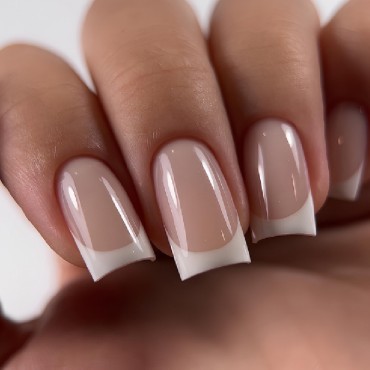 Gel Polish 001 DARK, esmalte semipermanente blanco, 10 ml
