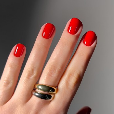 Gel Polish 006 DARK, esmalte semipermanente rojo coral, 6 ml