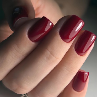 Gel Polish 008 DARK, esmalte semipermanente rojo oscuro, 6 ml