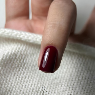 Gel Polish 010 DARK, esmalte semipermanente granate oscuro, 6 ml