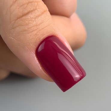 Gel Polish 013 DARK, esmalte semipermanente rojo frambuesa oscuro, 6 ml