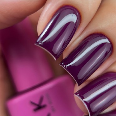 Gel Polish 015 DARK, esmalte semipermanente burdeos oscuro, 6 ml